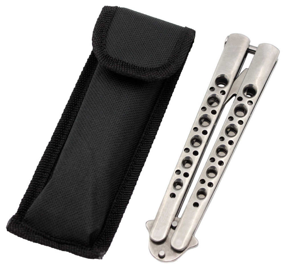 Нож бабочка Тренировочная Metalic AK3 Днепр - изображение 2