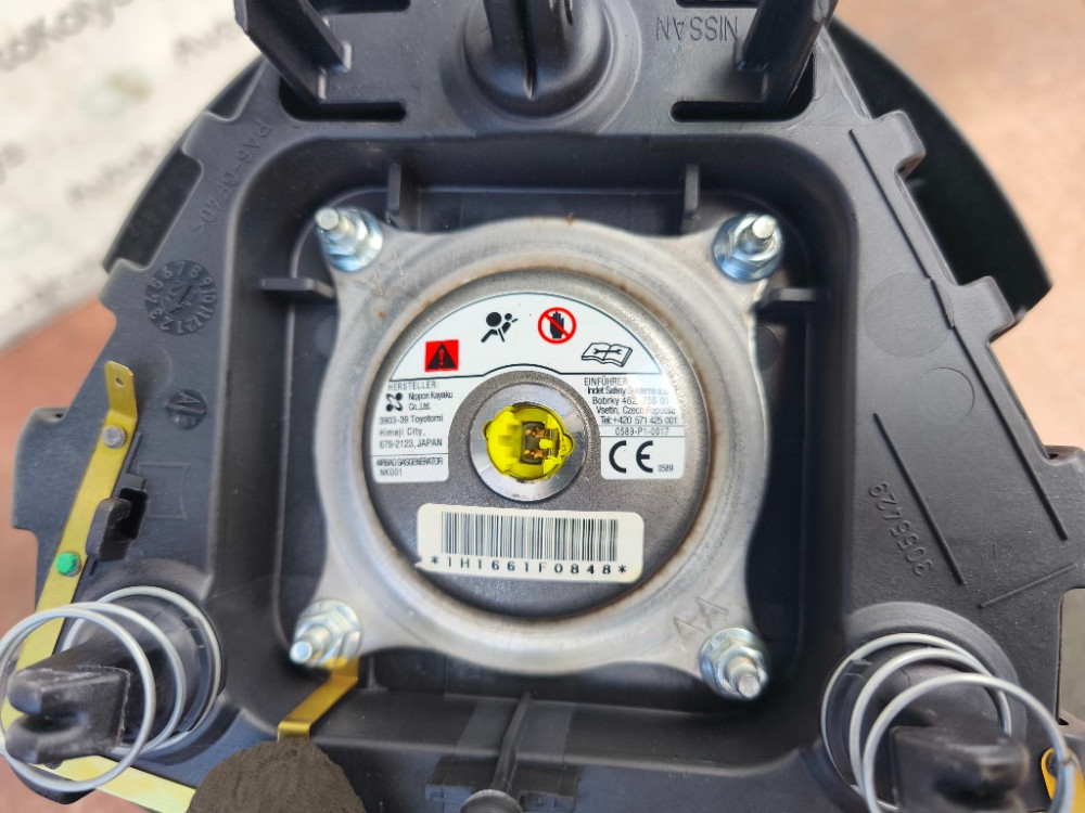 Подушка безпеки водія в кермо AirBag Nissan Note E11 2005-2012 (3055429) Ковель - фото 2