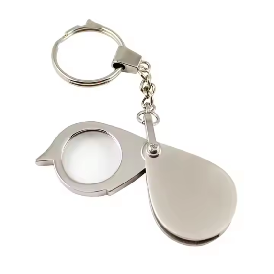 Мини лупа-брелок 20x в защитном корпусе Киев