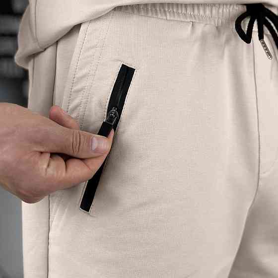 Кремові шорти для чоловіків весна/літо Pobedov Griz Київ