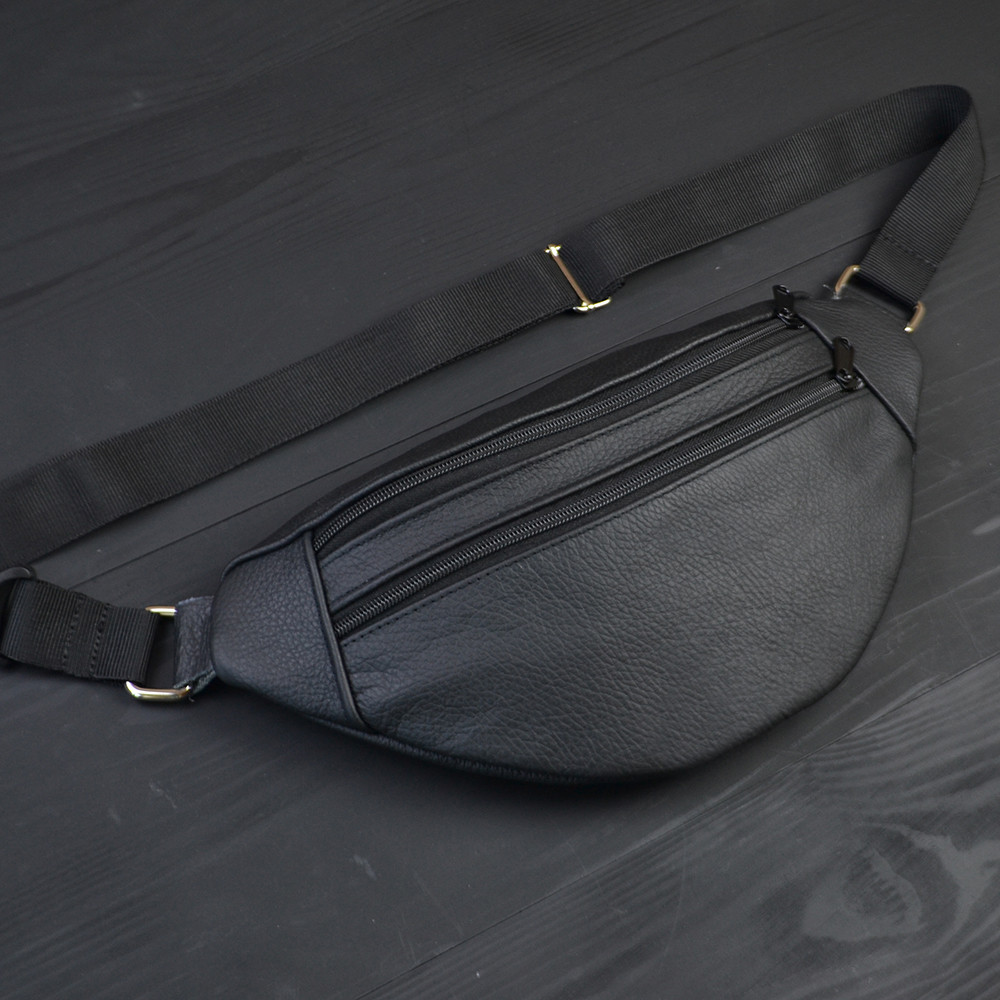 Чоловіча бананка для щоденного носіння, Поясна сумка на дві кишені, Функціональна бананка GT-61 Львів - фото 10