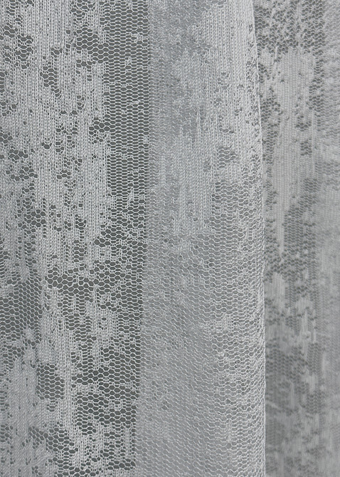 Тюль жаккард, коллекция «Мрамор Al-1», цвет серый 1664т Киев - изображение 4
