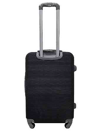 Валіза пластикова MILANO BAG 004 середня чорна Київ