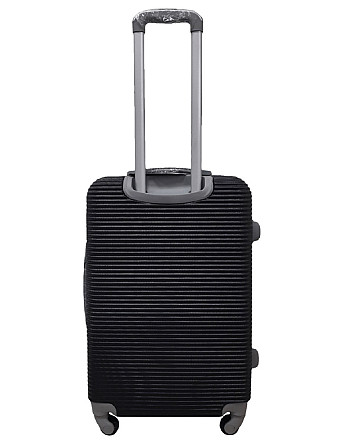 Валіза пластикова MILANO BAG 004 середня чорна Київ - фото 3