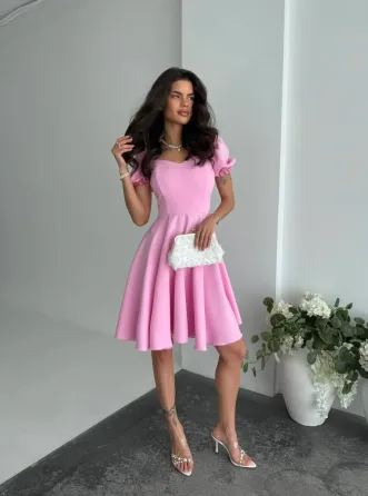 Женское платье из костюмной ткани — стильное базовое платье | still_v_moda Одесса