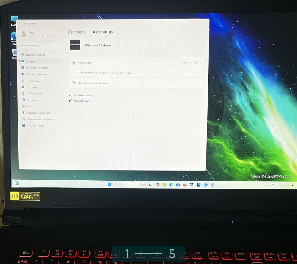 Ноутбук Ігровий ASER NITRO 5, 17 дюймів 144Hz. Київ - фото 5