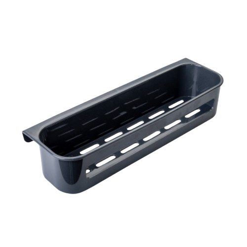 Полиця для ванної кімнати прямокутна пластик граніт Алеана Житомир - изображение 1