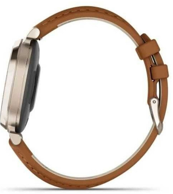 Часы: Garmin Lily 2 Classic Cream Gold With Tan Leather Band. Харків - фото 7