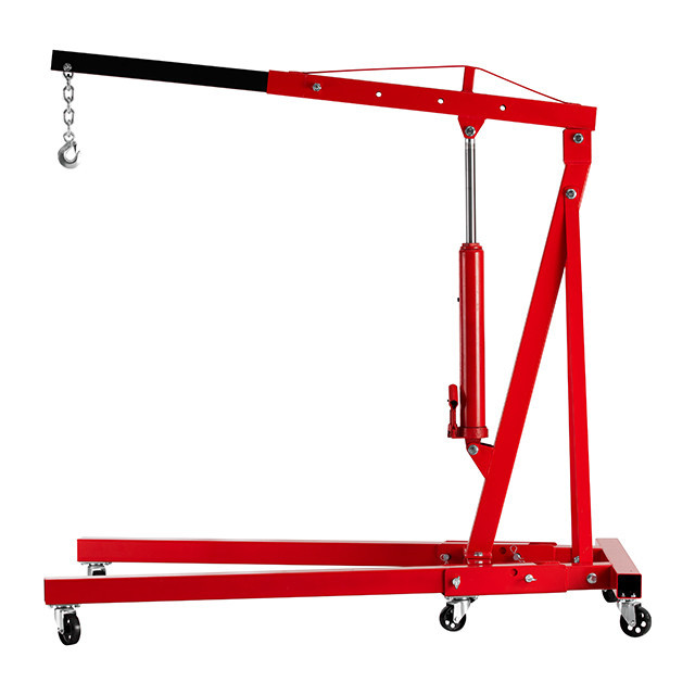 Кран съемник двигателя гидравлический подкатной 2 т (комплект из двух частей) INTERTOOL GT0808 Киев - изображение 6