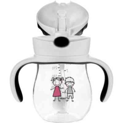 Поильник-непроливайка Akuku серый (A0034) Винница