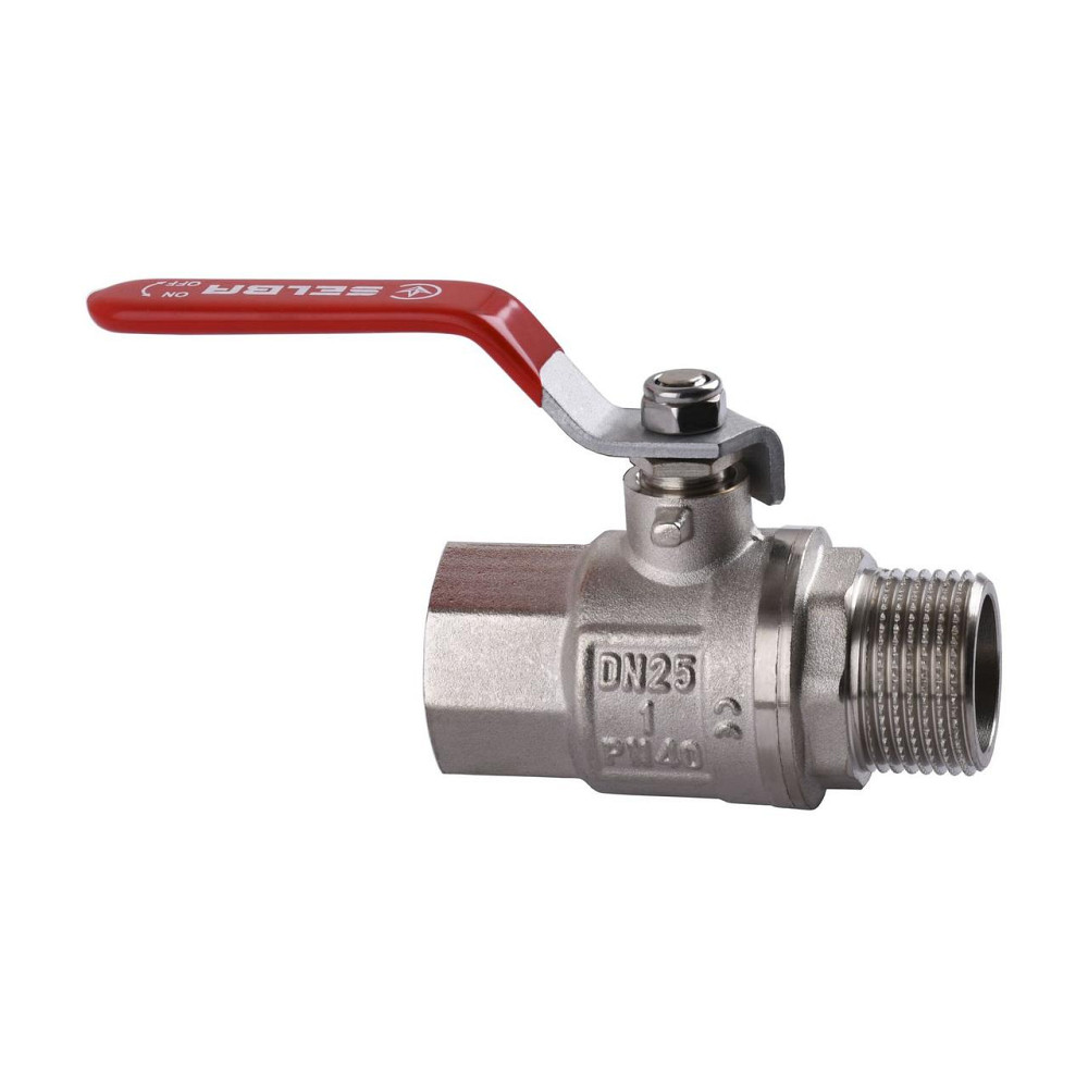Кран шаровый прямой SELBA 1″ НВ КР SL1505 Киев - изображение 3