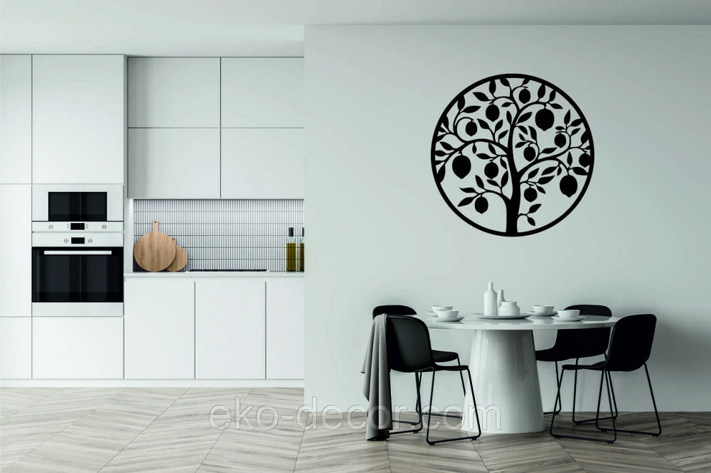 Декоративное настенное 3D Панно «Дерево в кругу» Декор на стену с объемом Киев - изображение 5