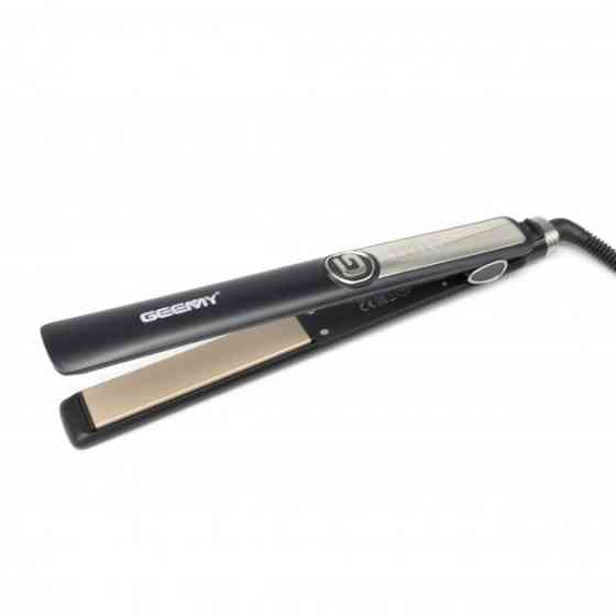 Утюжок Випрямляч Щипці Для Волосся Geemy Gm 416 Чорна Київ