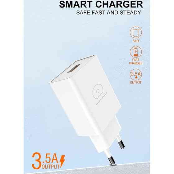 Сетевое зарядное устройство WUW-C186 Single USB charger Одесса