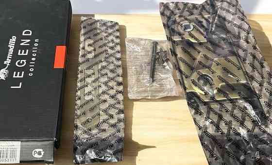 Замок Armadillo LH 25-50 AB BOX ригель+защёлка (бронза,нікель,золото) Харьков