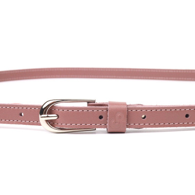 Ремінь Grande Pelle Жіночий з натуральної шкіри Рожевий (21441) Вінниця - фото 7