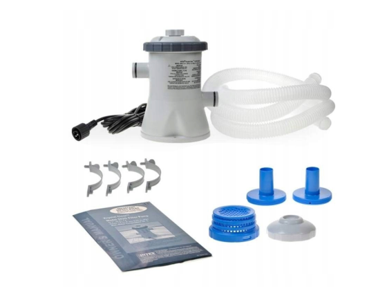 Насос для фильтрации бассейна + трансформатор INTEX 28602GS 12В 1250 л/ч Киев