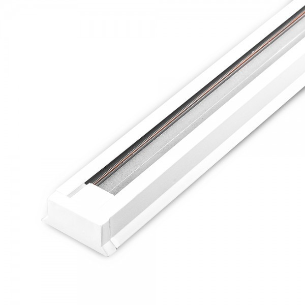 Шинопровід для трекових світильників 1м білий Feron CAB1000 Київ - фото 1