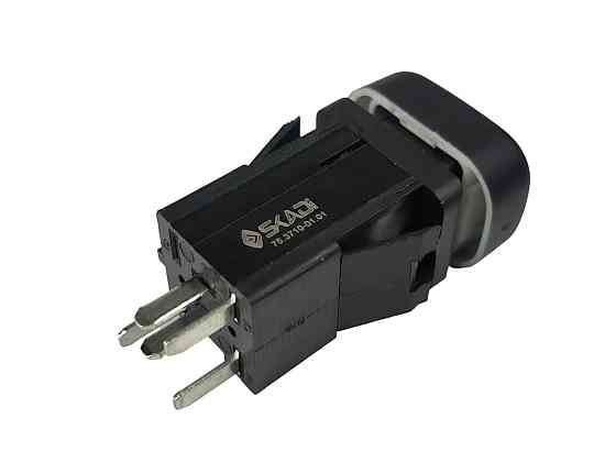 Кнопка противотуманных фар 2113, 2114, 2115, 2123, ГАЗ передних, новый образец (5 контактов) (клавиша) Мукачево