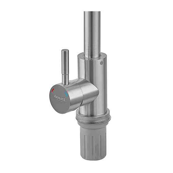 Кухонний змішувач Armata SUS-011 з нержавіючої сталі (CH6484) Харків