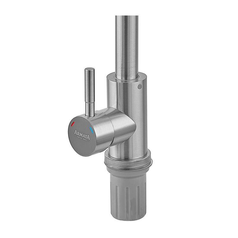 Кухонний змішувач Armata SUS-011 з нержавіючої сталі (CH6484) Харків - фото 3