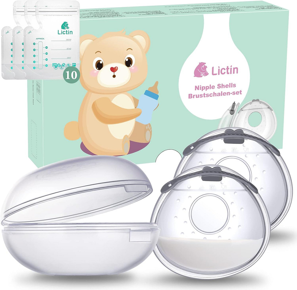 Силіконові накладки для збору грудного молока Lictin Breast Shells Луцьк - фото 1