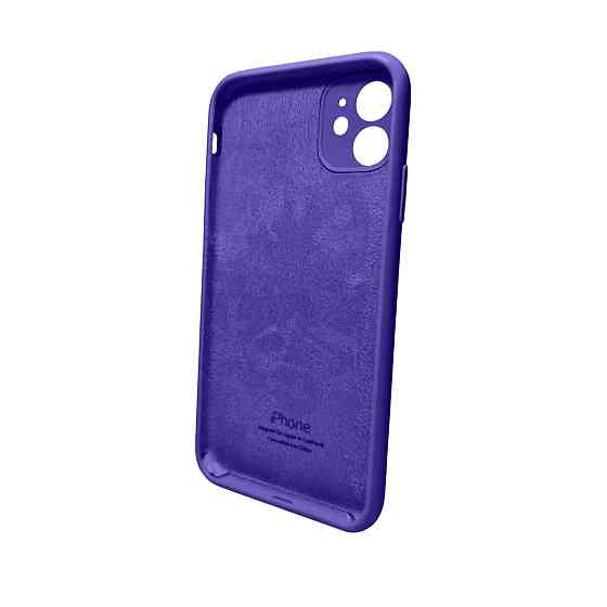 Чохол для смартфона Silicone Full Case AA Camera Protect for Apple iPhone 11 Pro Max кругл 22,Dark Purple Киев