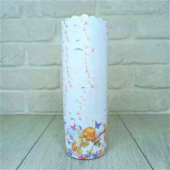 Паперова форма для пасок 70–100 г, d70×h85 мм, асорті, упаковка 50 шт, для випічки великодніх пасок Харків