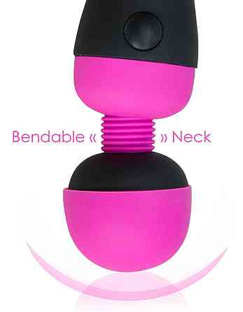 Вібромасажер PalmPower Recharge Pink, перезаряджуваний, гнучка головка, тревел-замок Sex Aura Київ