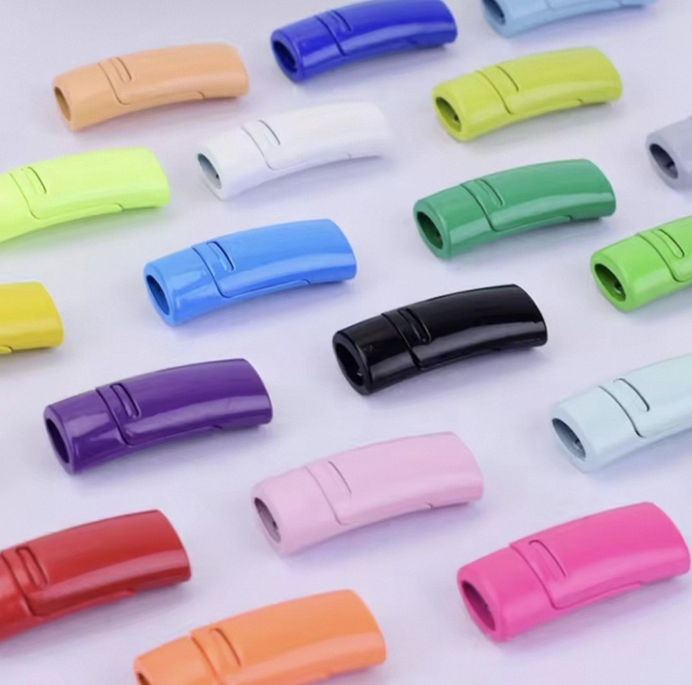 Застібка для шнурків магнітна  металева 2 шт Сміла - фото 9