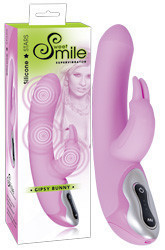 Вибратор Gipsy Bunny розовый Sex Aura Киев - изображение 1