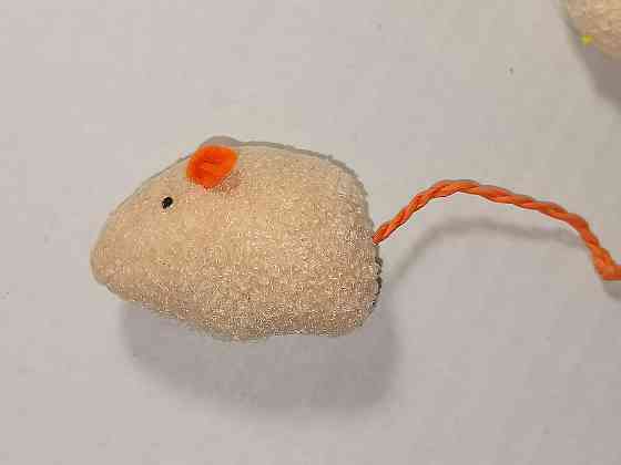 Набор мышат мягкая игрушка для котика 7 шт разные цвета Киев