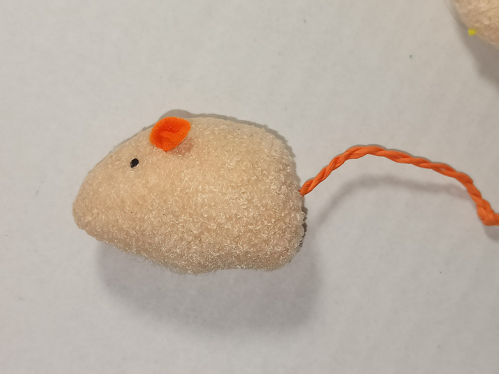 Набір мишенят м'яка іграшка для котика 7 шт різні кольори Київ - фото 5