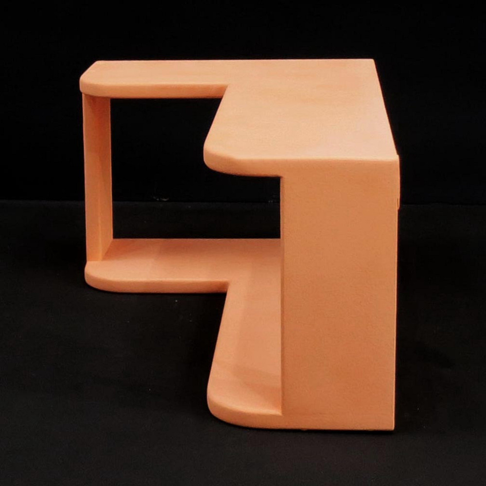 Угловая настенная полка 