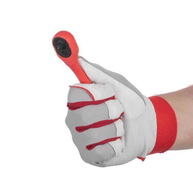 Рукоятка із храповим механізмом на 72 зуба 1/4" вигнута Cr-v(Professional) INTERTOOL HT-2107 Київ - фото 6