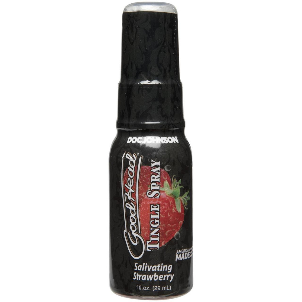 Спрей для мінету Doc Johnson GoodHead Tingle Spray - Strawberry (29 мл) із стимулюючим ефектом Sex Aura Київ - фото 1
