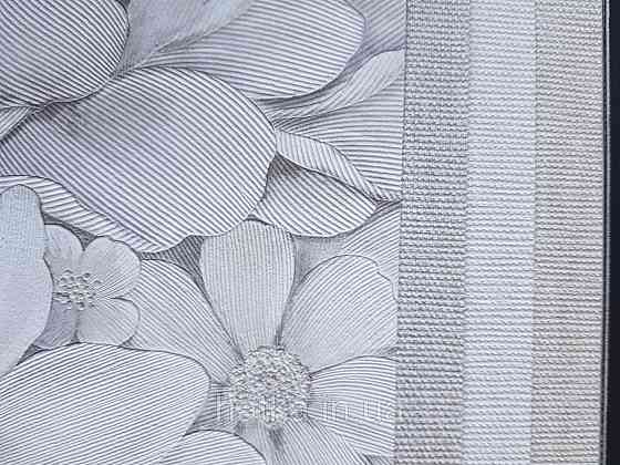 Шпалери вінілові на флізелін Marburg Floralia 1.06х10 квіти піони світло бежеві з сірим 33901 Київ