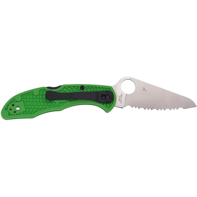 Ніж Spyderco Salt 2 LC200N green серрейтор (C88FSGR2) Вінниця - фото 2