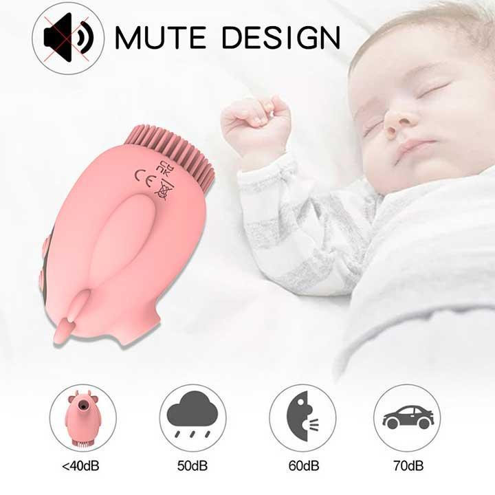 Кліторальний двосторонній вібратор-вуманайзер "Бичок" (вакуумний стимулятор) USB - Рожевий - Вібратори Вінниця - фото 7