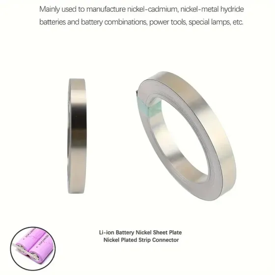 Никелированная лента для сварки аккумуляторов 10 м Киев