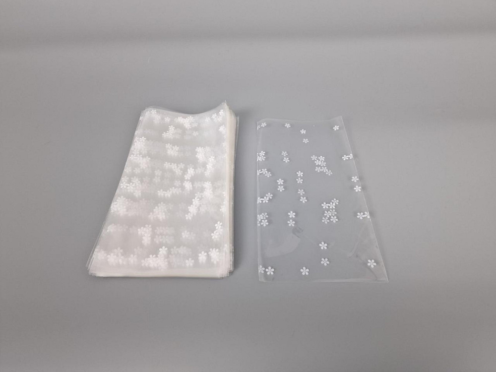 Пакет із малюнком для пакування подарунків (10*20) No003 (3) "Квіти" (100 шт.) Харків - фото 1