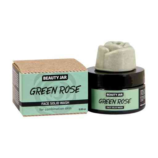Твердое мыло для лица Зеленая Роза Beauty Jar 25 г Киев