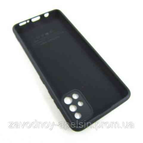 Samsung A51 A515 Силиконовый чехол Защита камеры (черный) Одесса