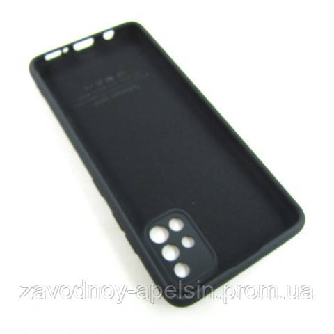 Samsung A51 A515 Силиконовый чехол Защита камеры (черный) Одесса - изображение 3