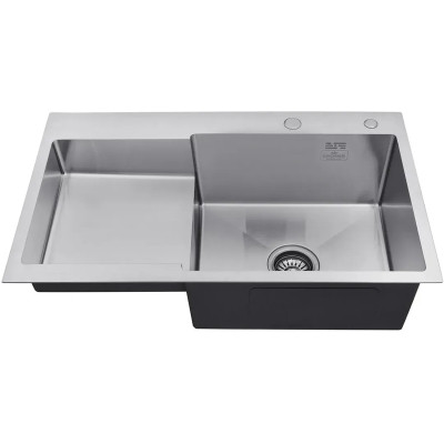 Мойка кухонная Kroner Geburstet-7848RHM (CV030022) Винница - изображение 8