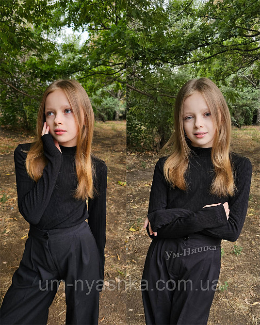 Гольф білий водолазка біла на зріст 122-158 Кривий Ріг - фото 4