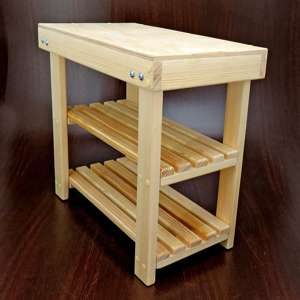 Полиця для взуття "Молуа 60" бланже Миколаїв - фото 3