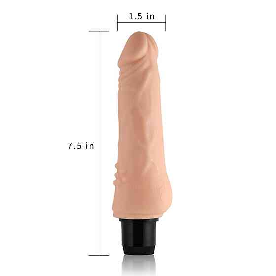Реалистичный вибратор - Xtreme Feel Vibrator Flesh 7.5