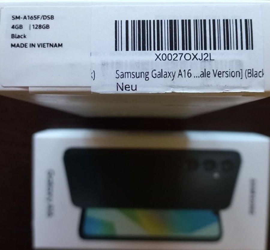 Смартфон Samsung Galaxy A16 4/128GB Black Киев - изображение 1