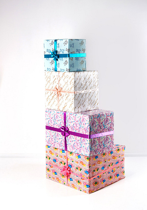 Подарункова коробка для ведмедиків 50-100 см. Тернопіль - фото 1